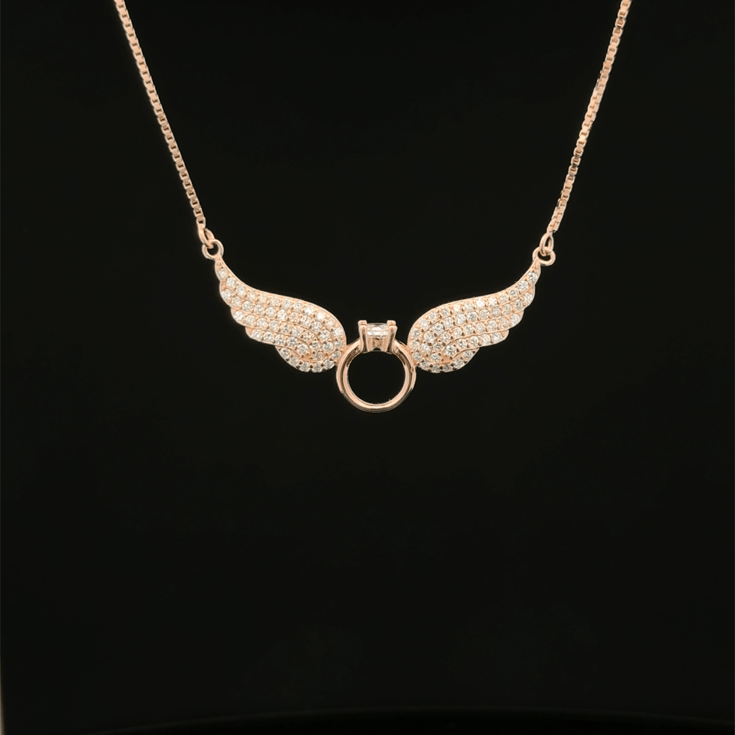 Flying Ring Chain Pendant