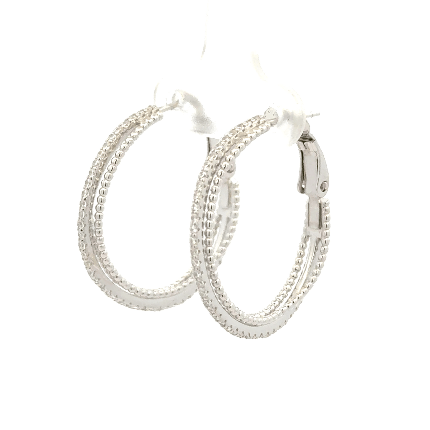 Long Baali Hoop Earring