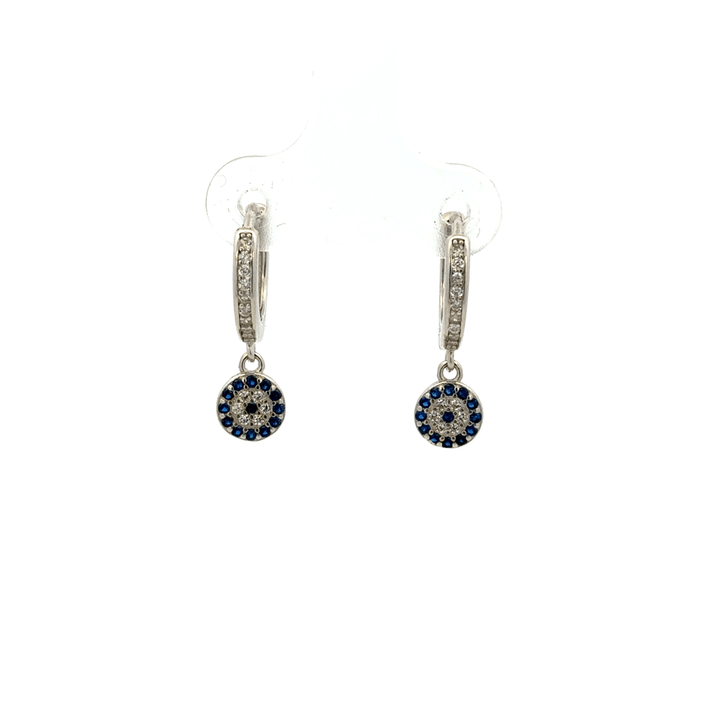 Blue Stone Hanging Baali Earring