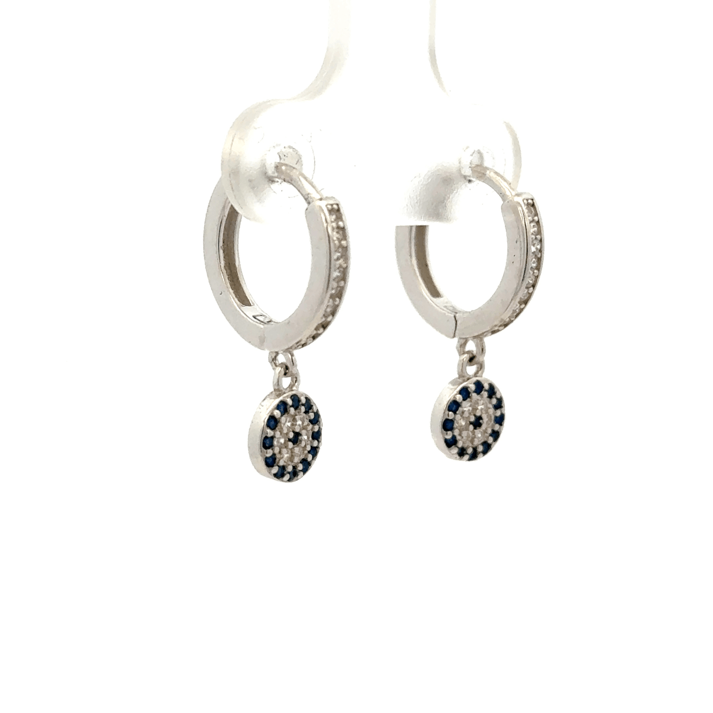 Blue Stone Hanging Baali Earring