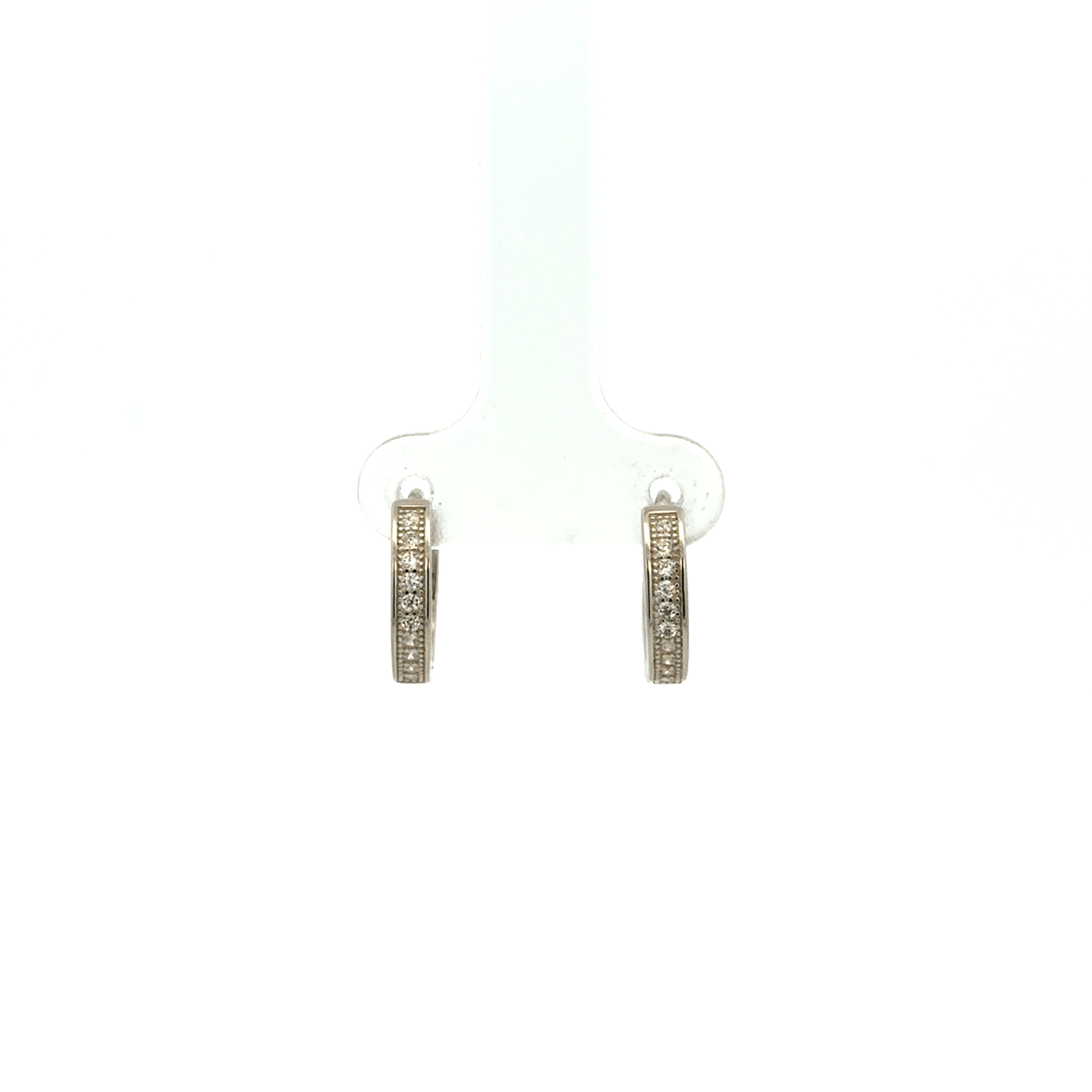 Multistone Baali Hoop Earring