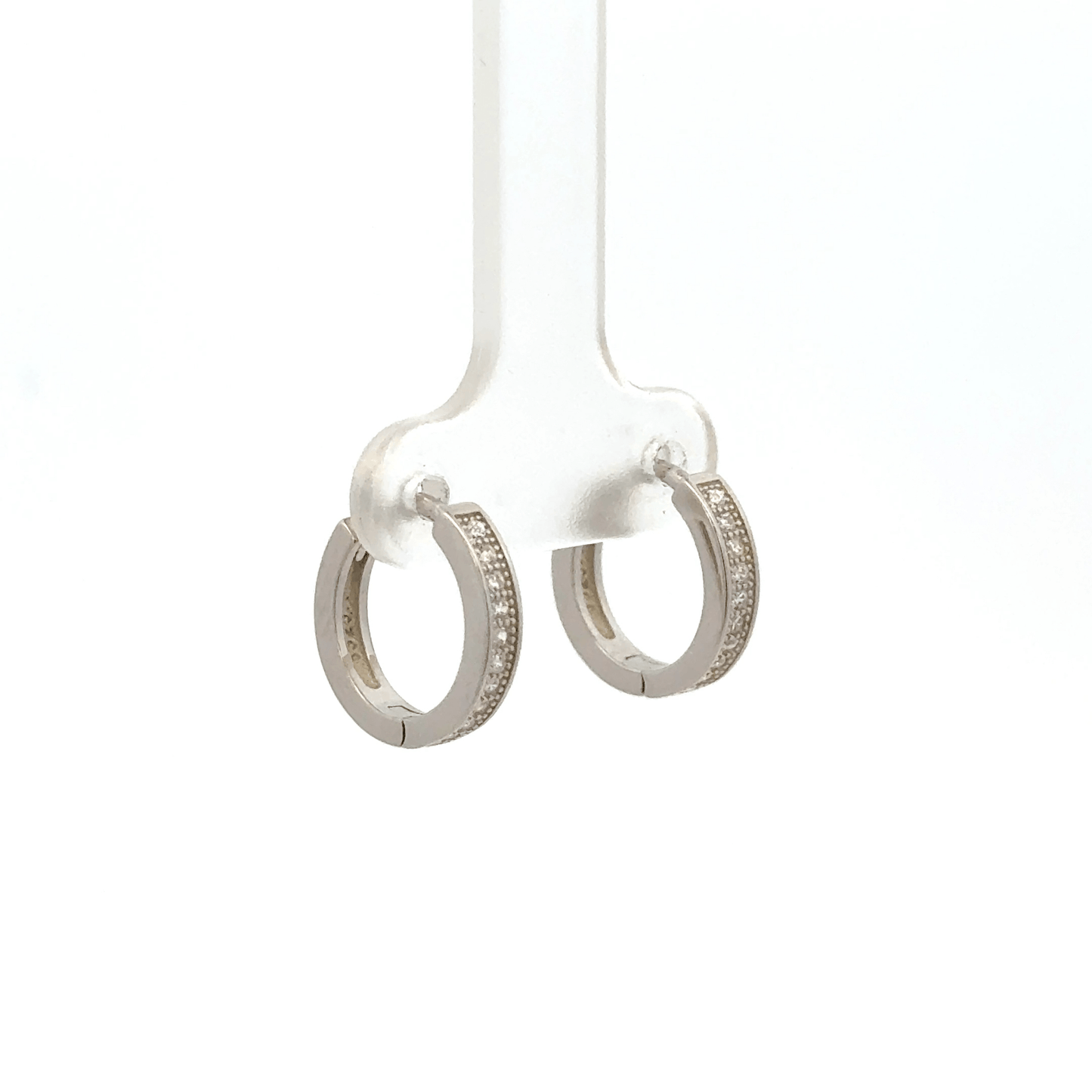 Multistone Baali Hoop Earring