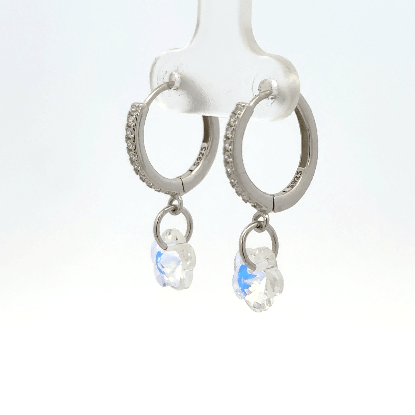 Flower Rainbow Drops Baali Earring