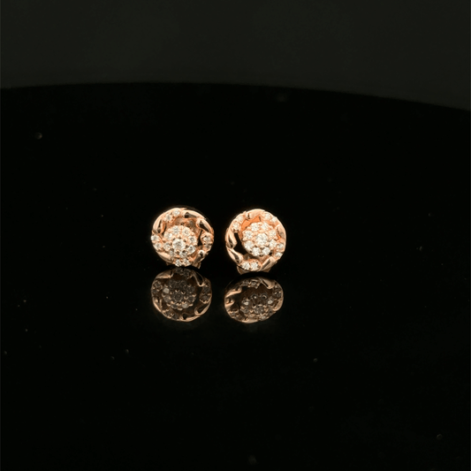ROSEGOLD SPIRAL EARRING