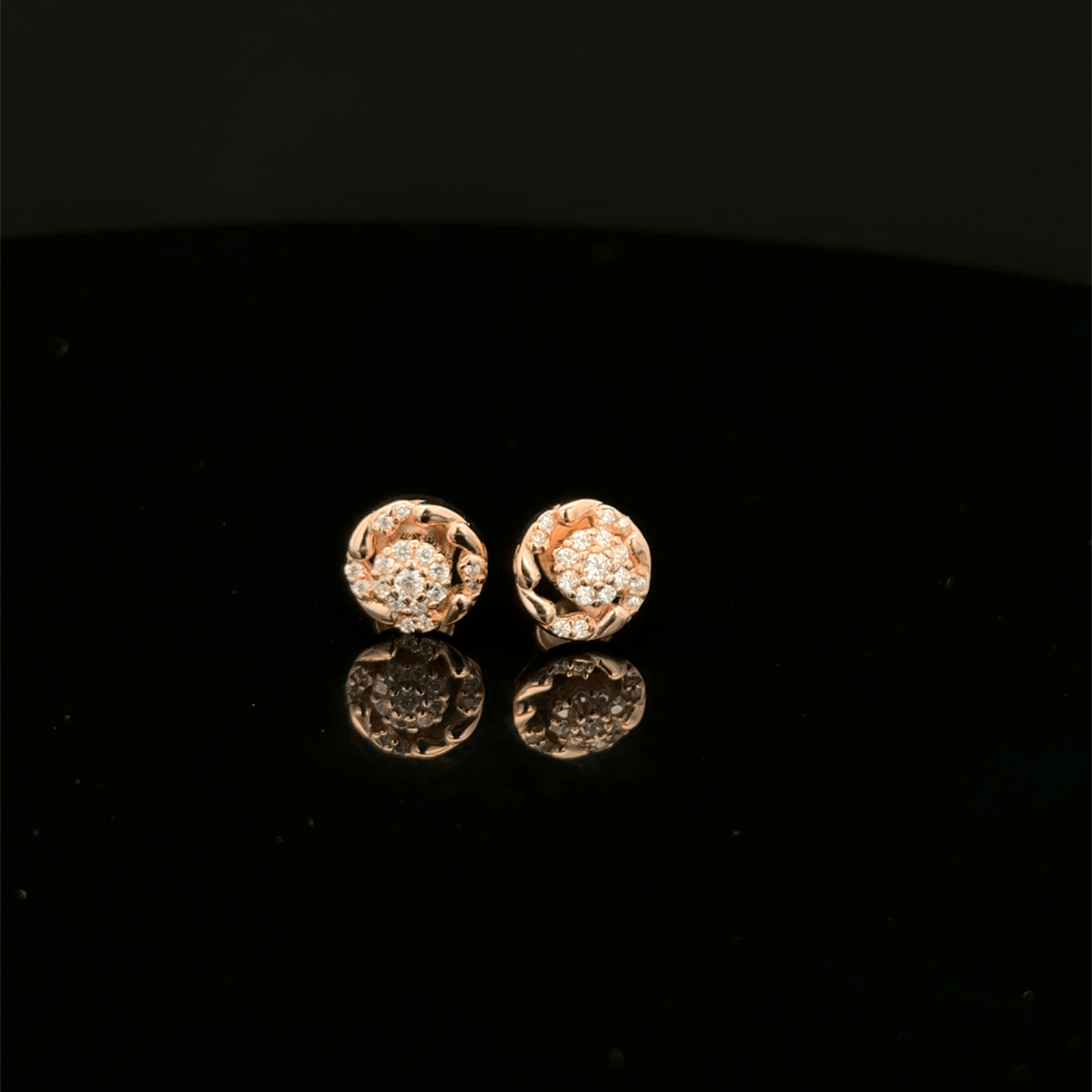 ROSEGOLD SPIRAL EARRING