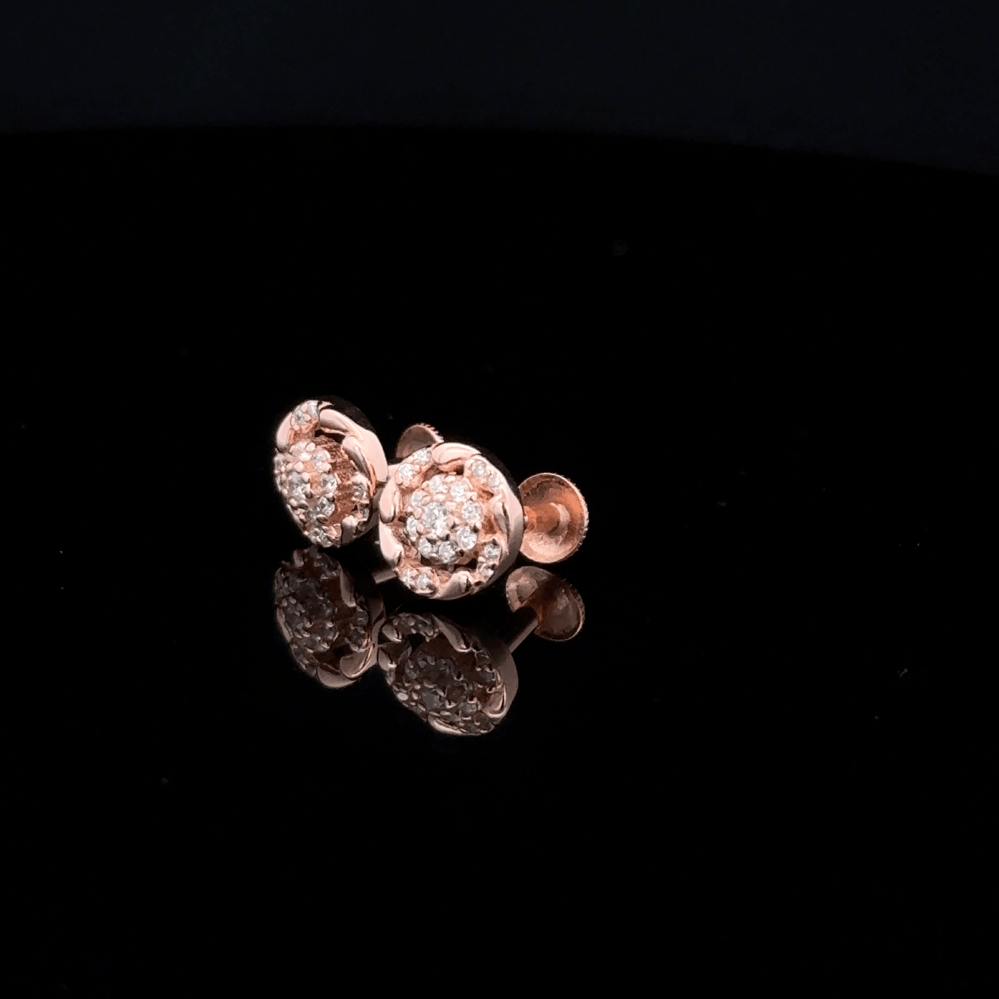 ROSEGOLD SPIRAL EARRING