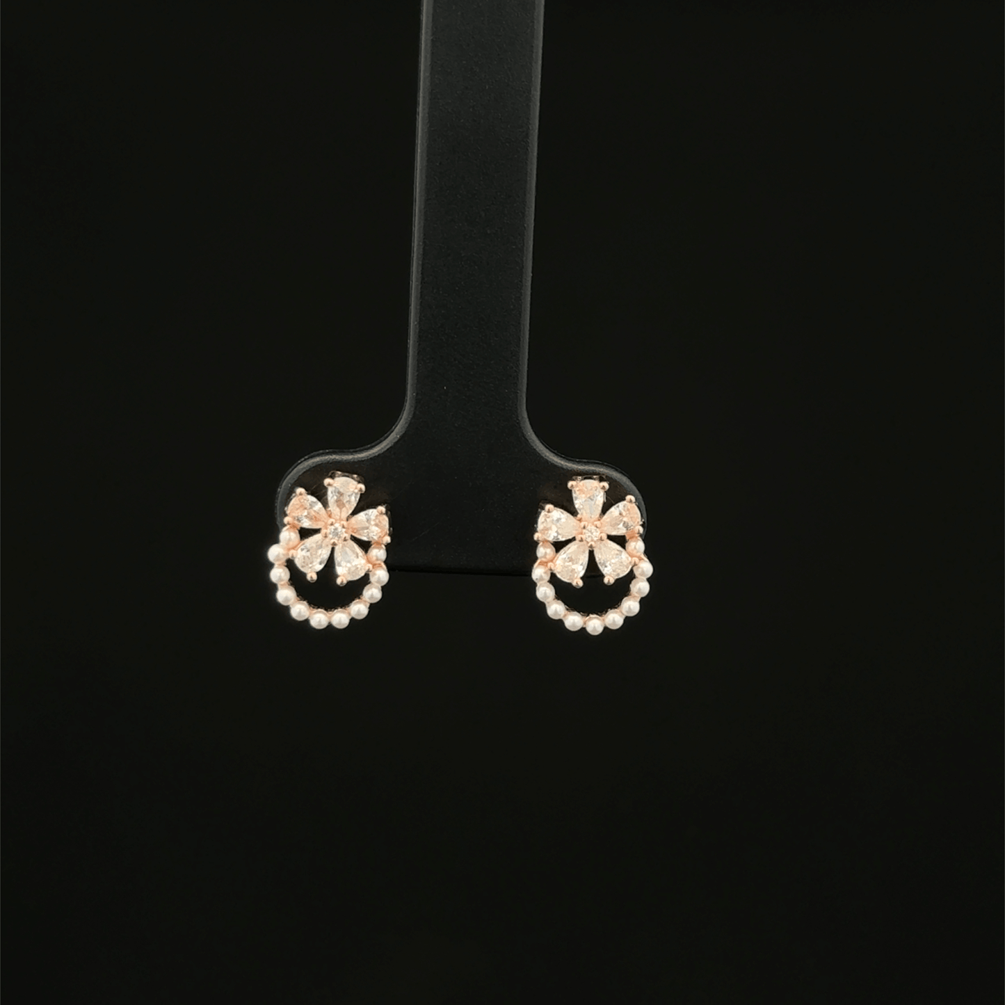 ROSEGOLD FLOWER EARRING