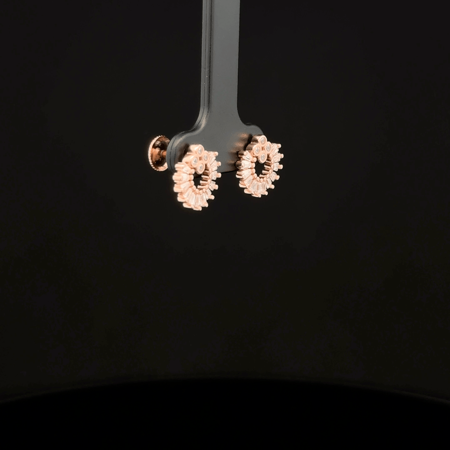 ROSEGOLD SUN EARRING