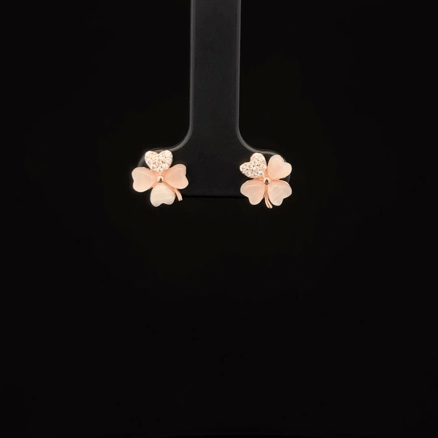 ROSEGOLD FLOWER EARRING