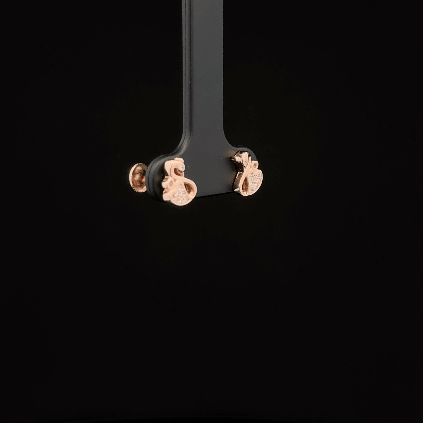 ROSEGOLD SWAN EARRING