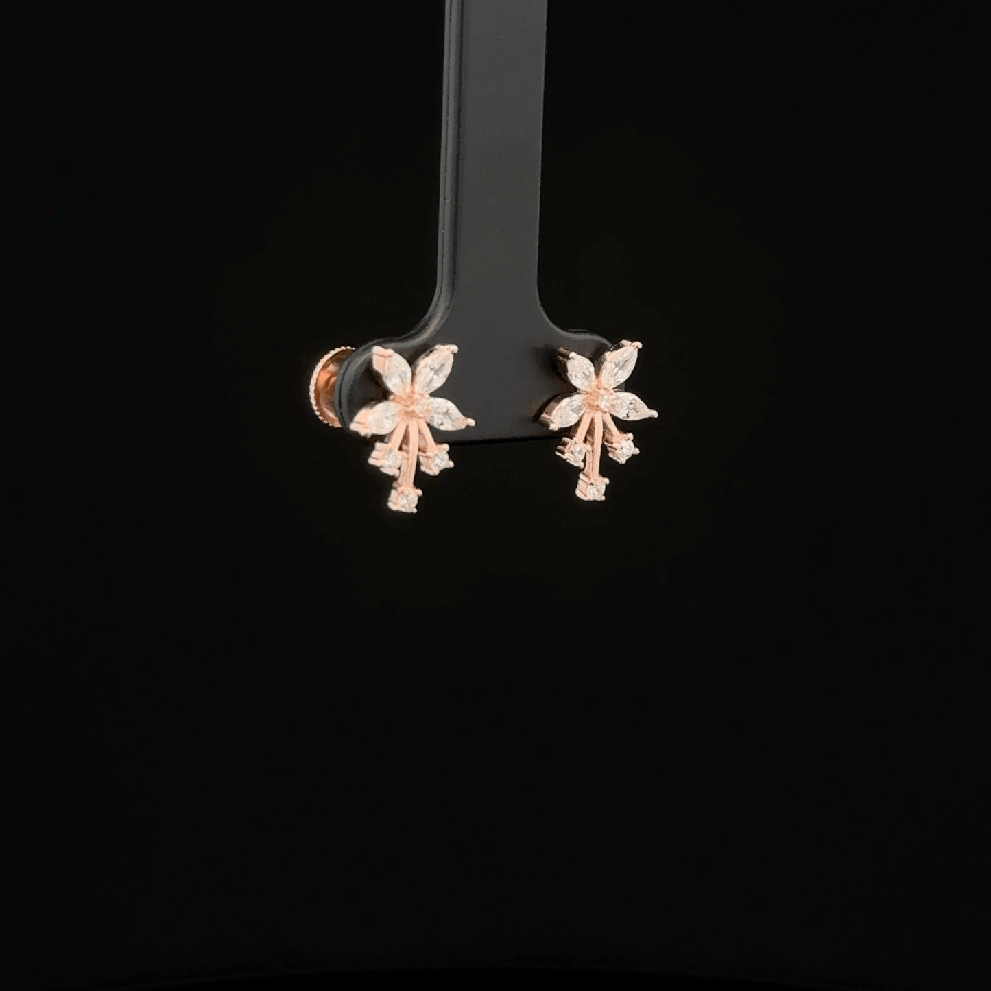 MULTI FLOWER EARRING
