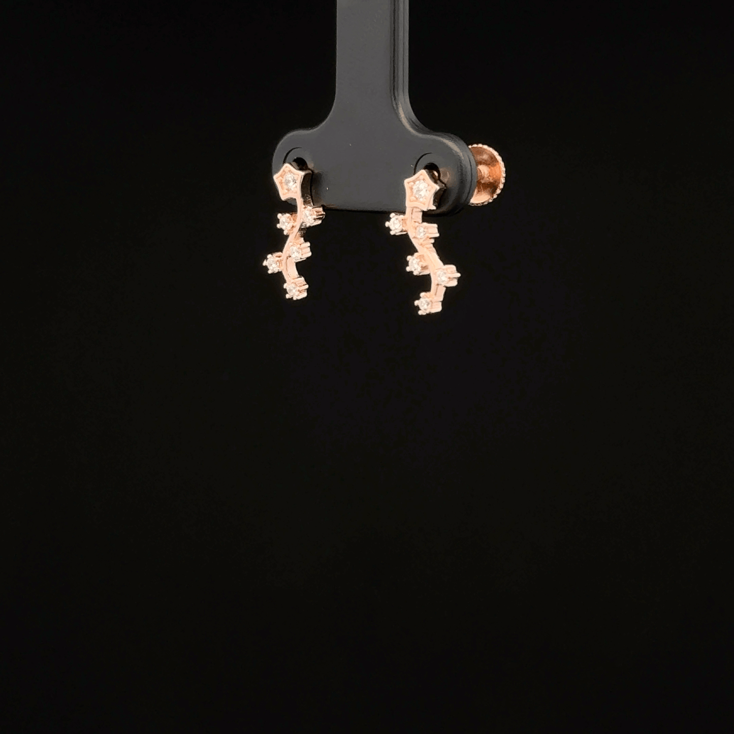 ROSEGOLD STAR EARRING