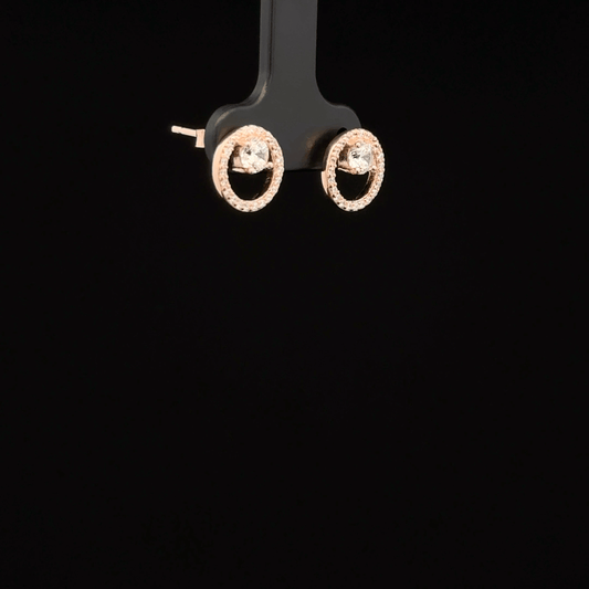 ROSEGOLD CIRCLE EARRING