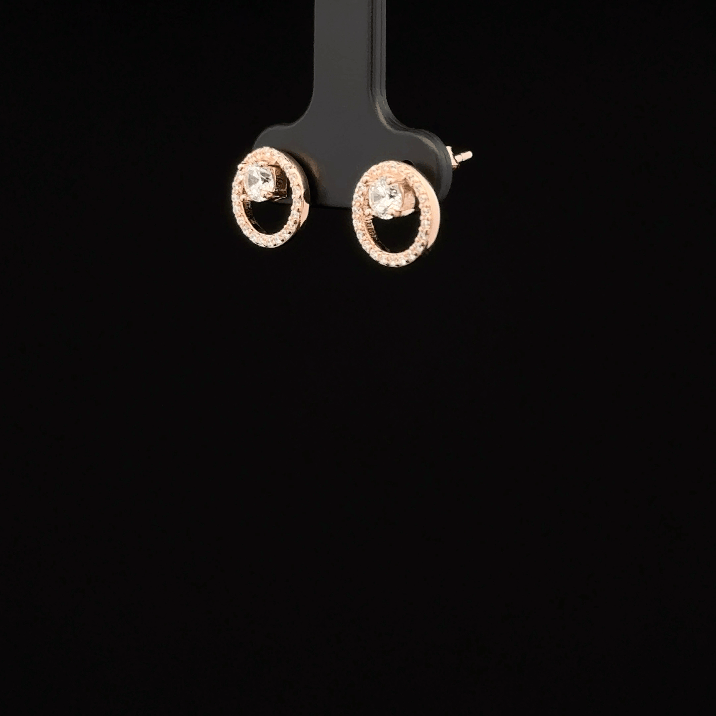 ROSEGOLD CIRCLE EARRING