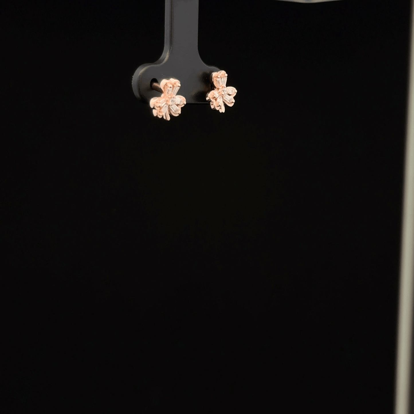 ROSEGOLD FLOWER EARRING