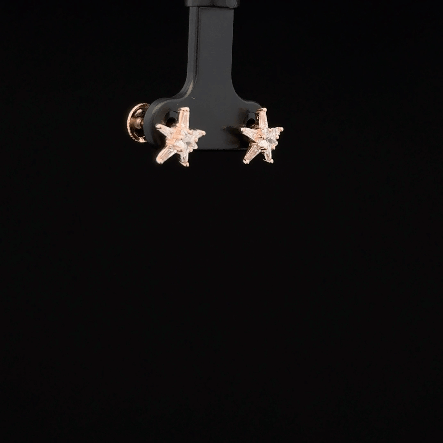 ROSEGOLD STAR EARRING