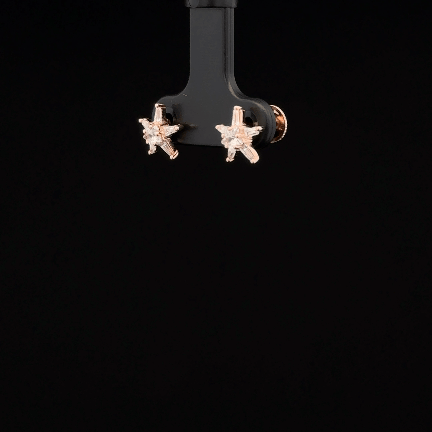 ROSEGOLD STAR EARRING