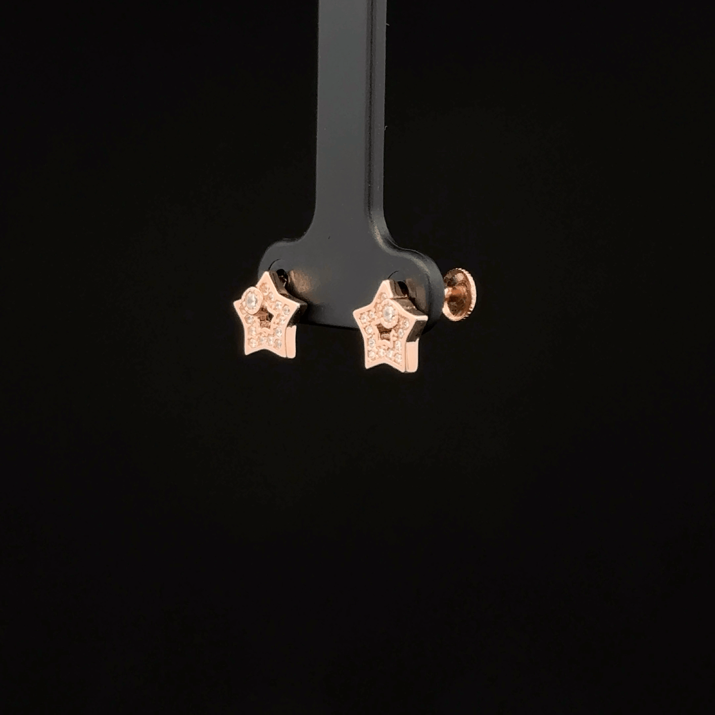 ROSEGOLD STAR EARRING