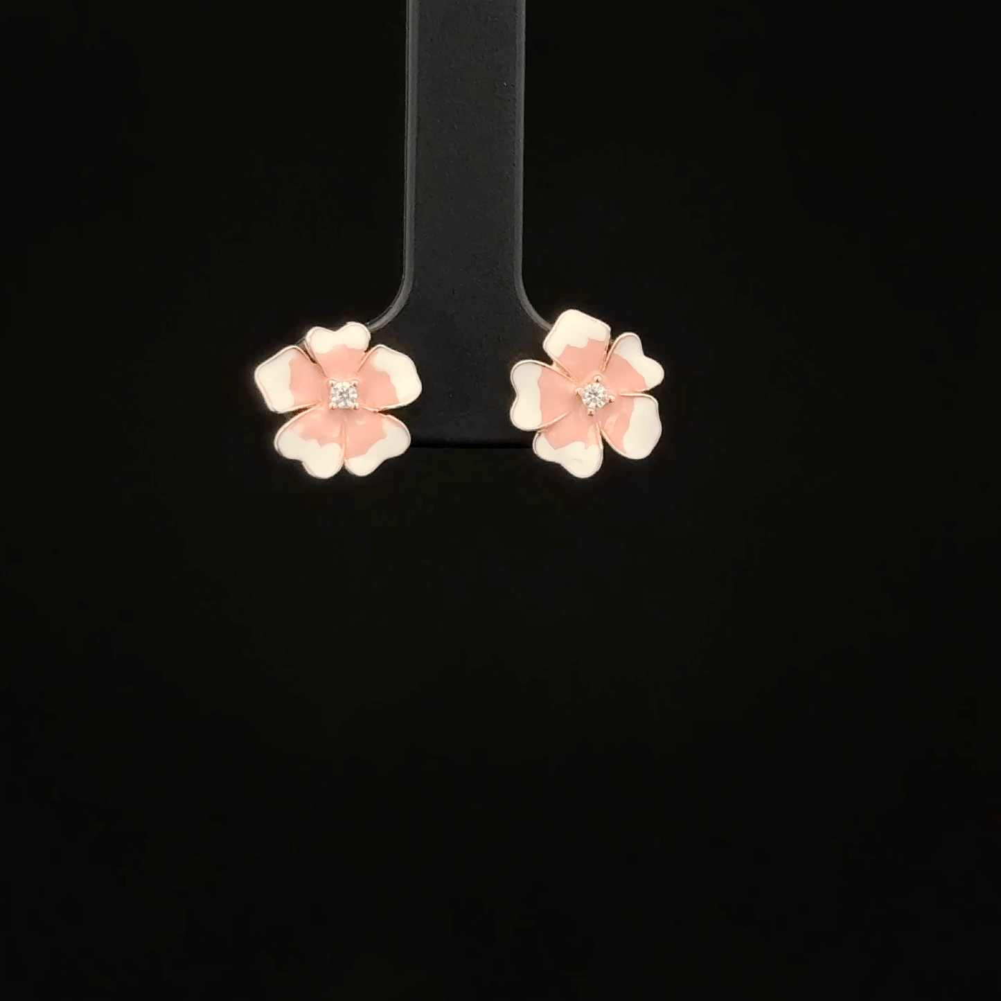 ROSEGOLD PREMIUM FLOWER EARRING