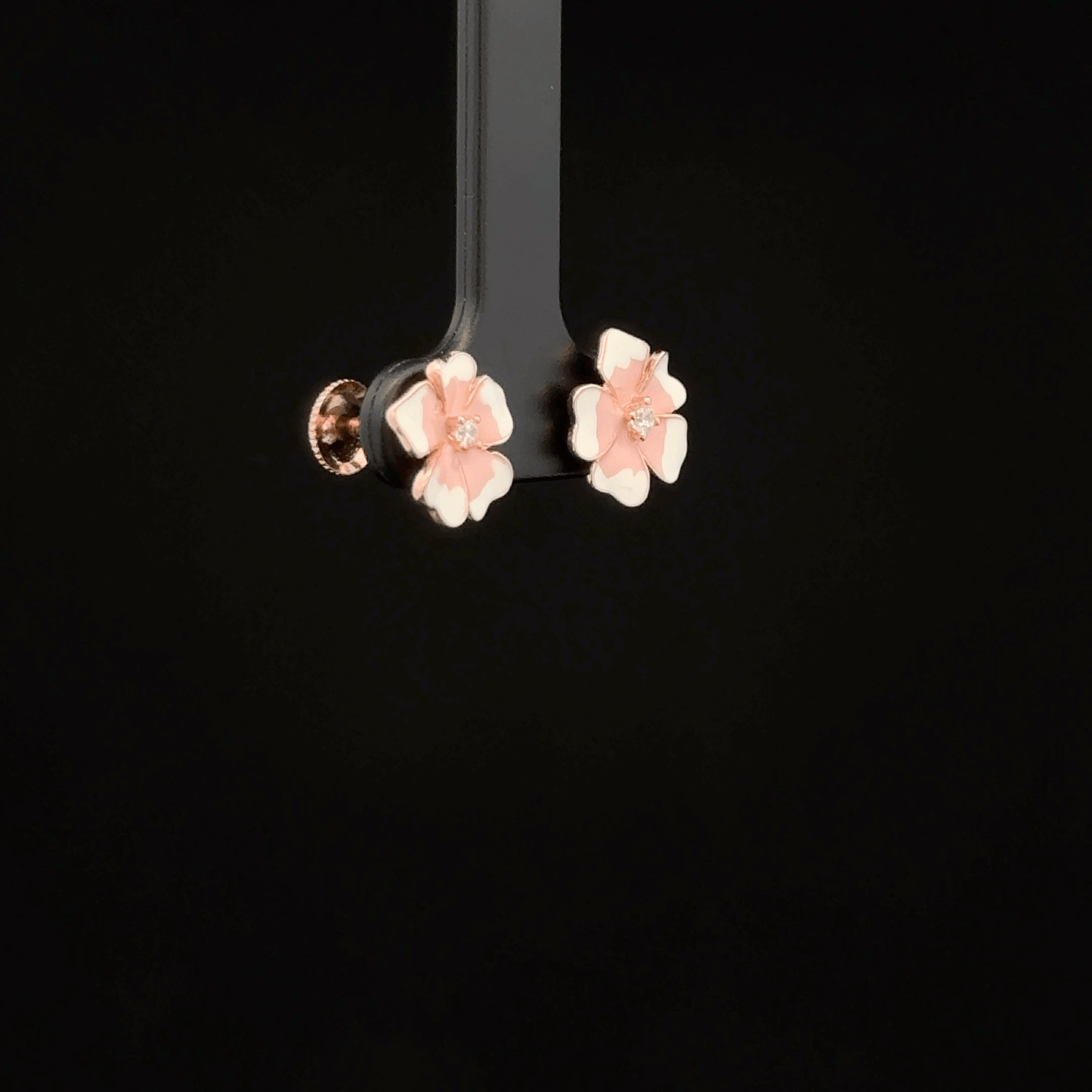 ROSEGOLD PREMIUM FLOWER EARRING