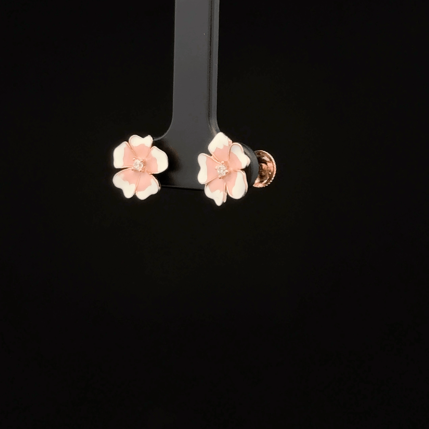 ROSEGOLD PREMIUM FLOWER EARRING