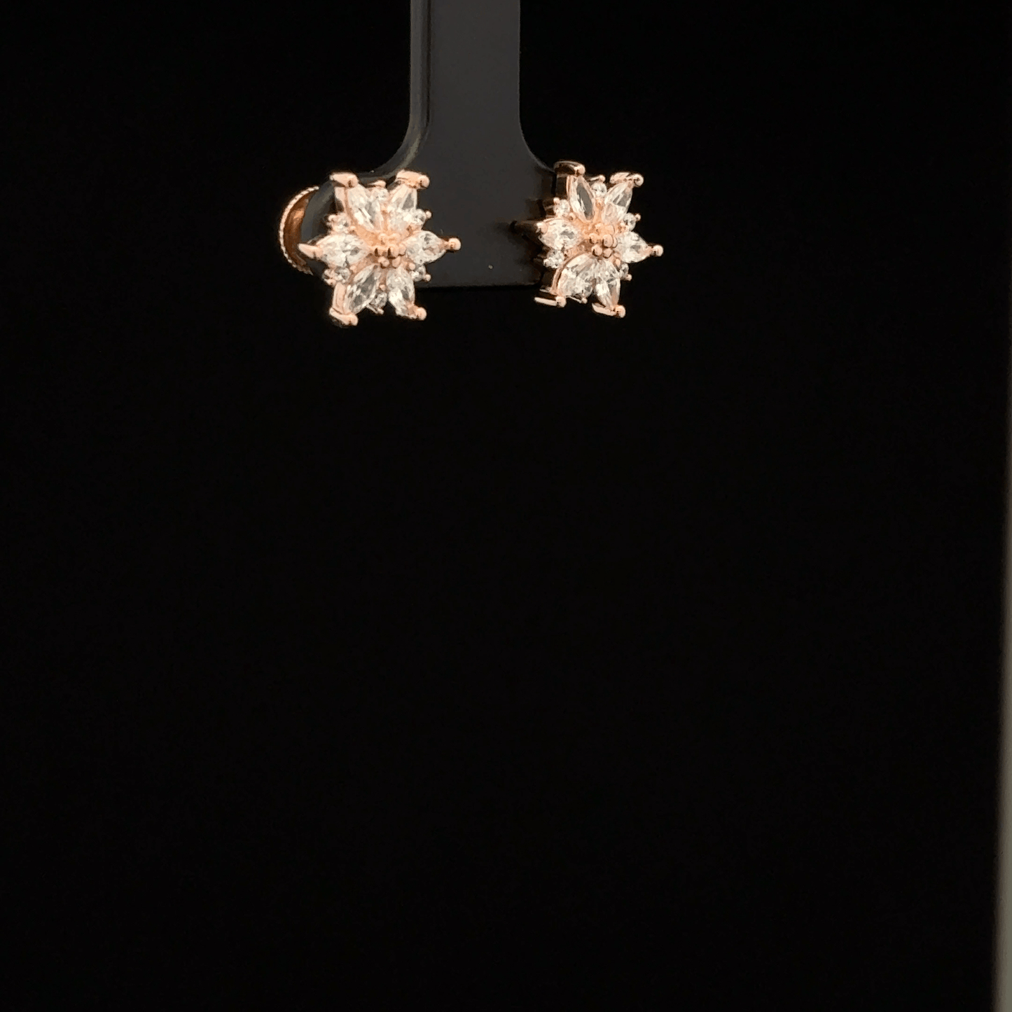 ROSEGOLD PREMIUM STAR EARRING