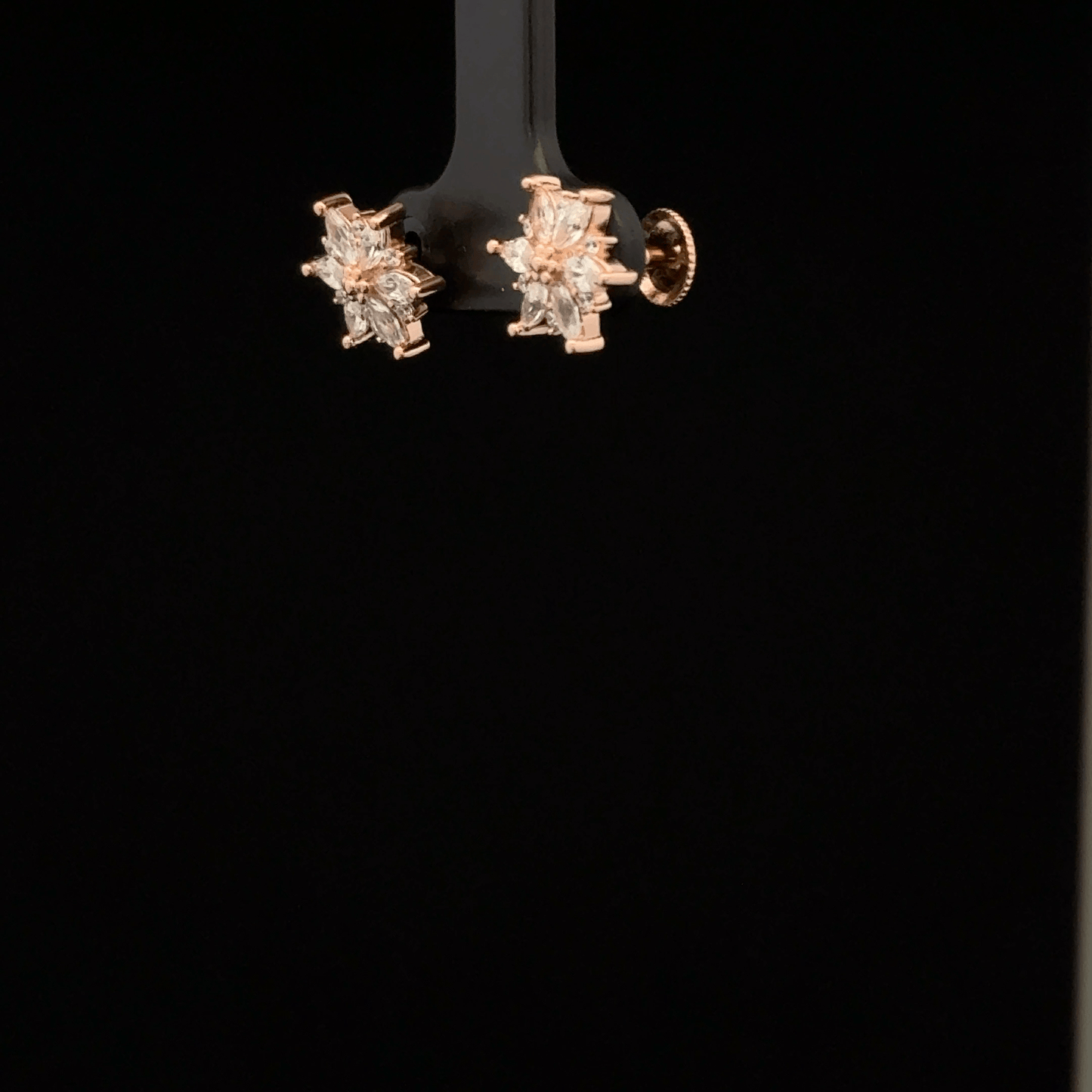 ROSEGOLD PREMIUM STAR EARRING