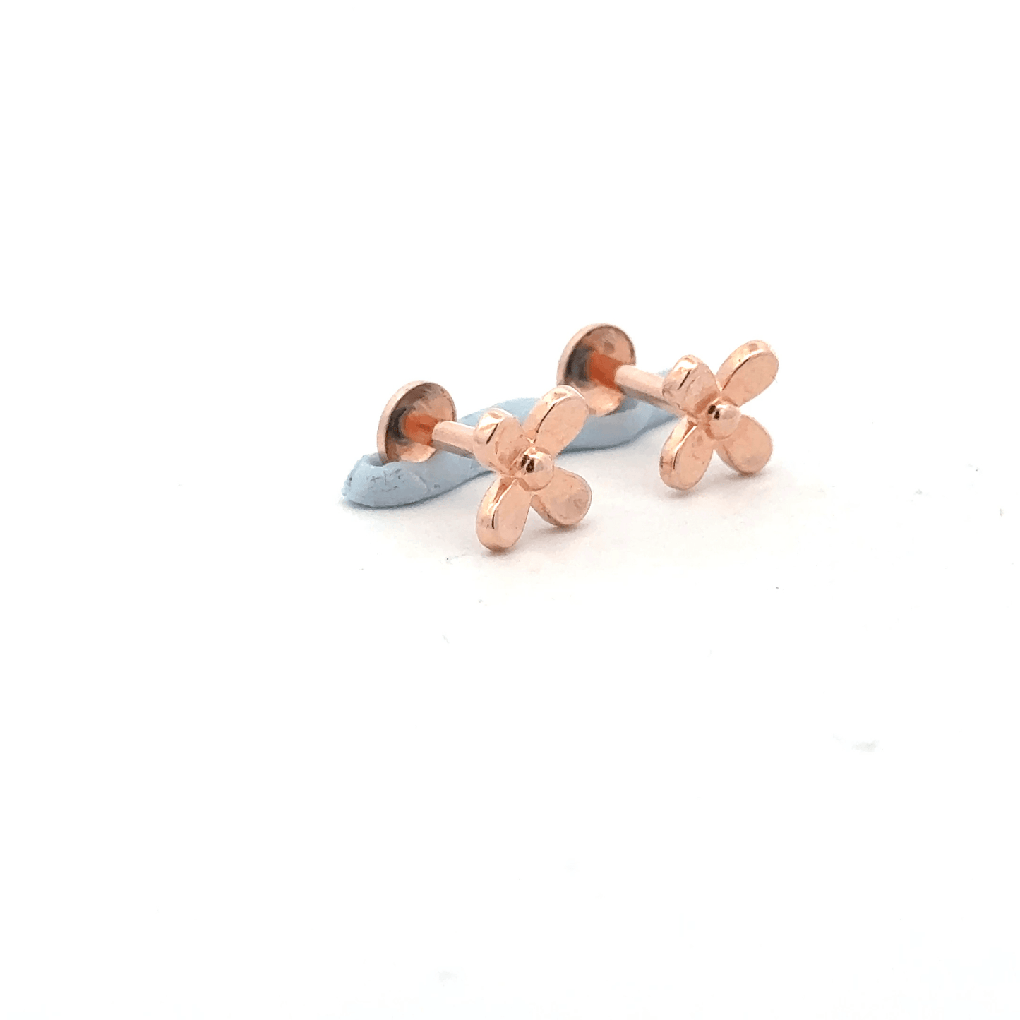 Flower Rosegold Earring
