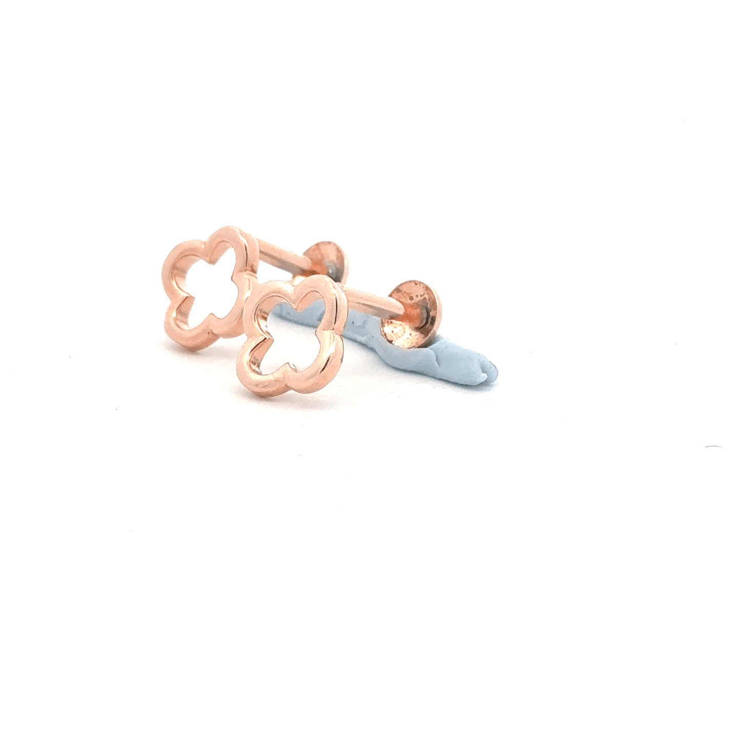 Flower Rosegold Earring