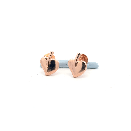 Apple Rosegold Earring