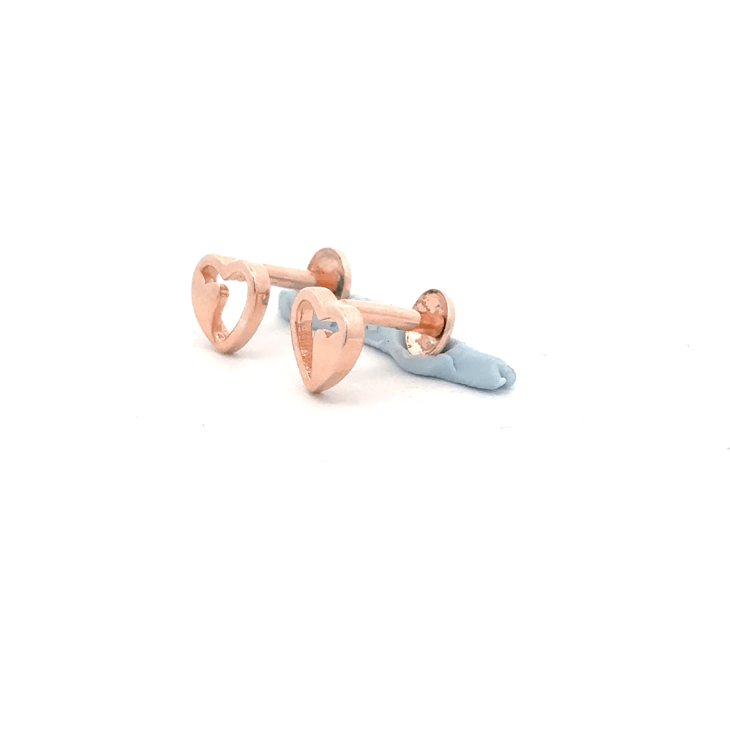 Heart Rosegold Earring