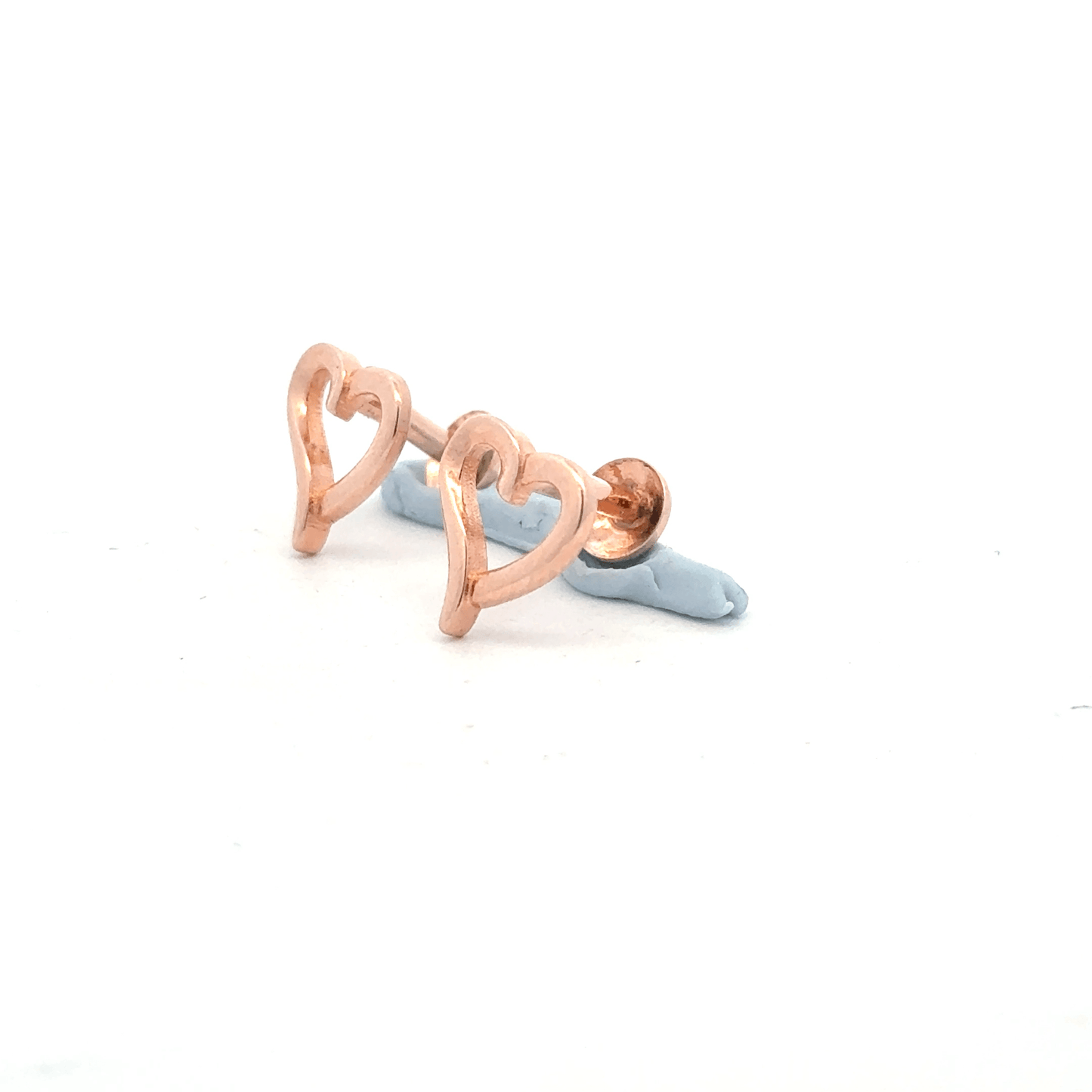 Heart Rosegold Earring