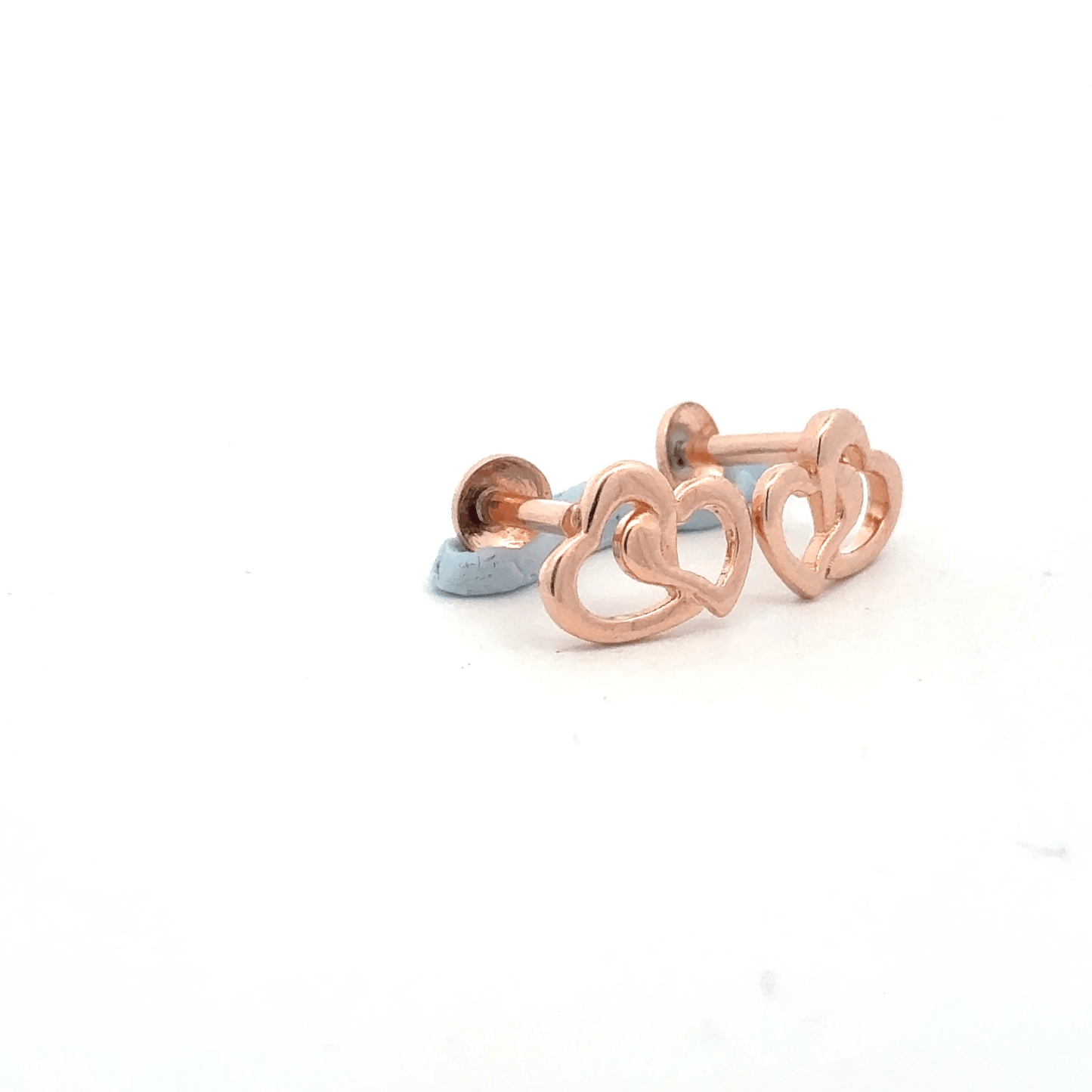 Heart Rosegold Earring