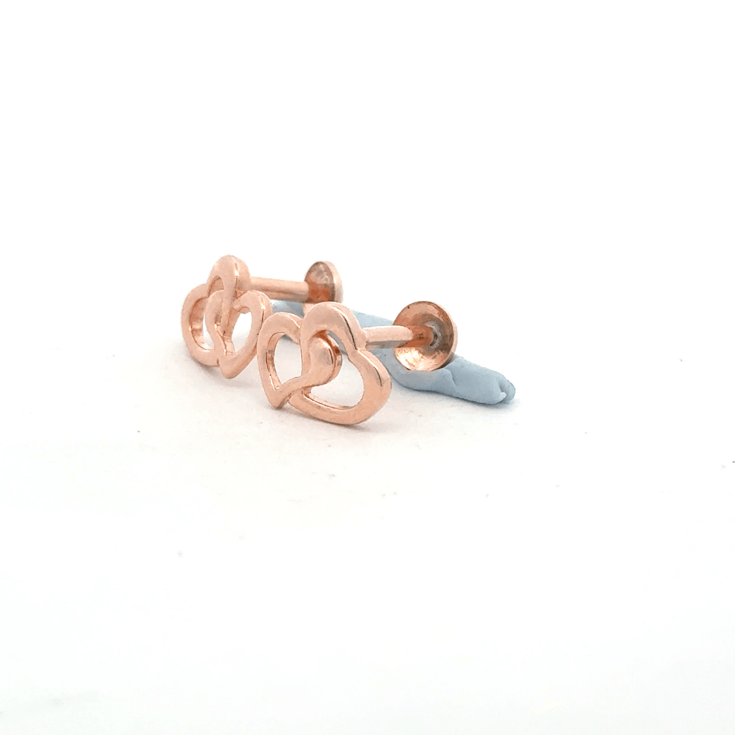 Heart Rosegold Earring