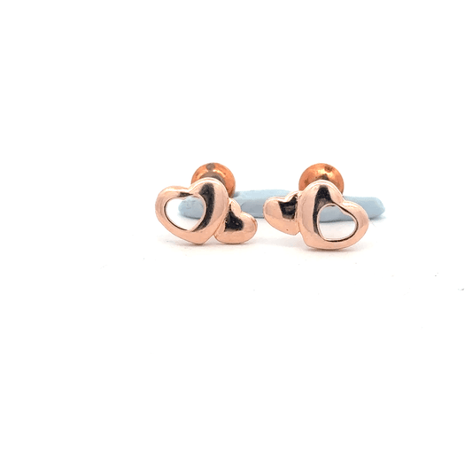 Heart Rosegold Earring