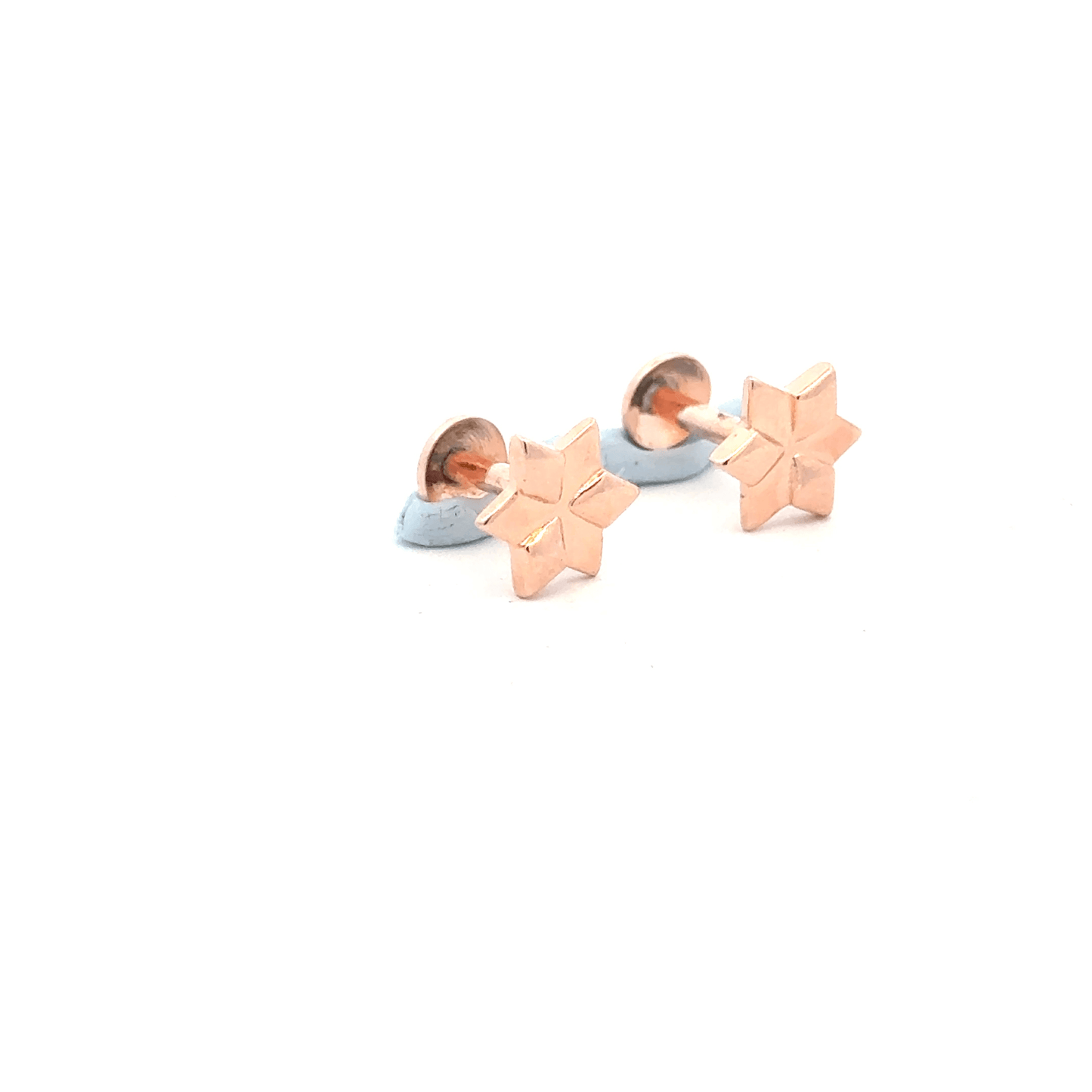 Star Rosegold Earring