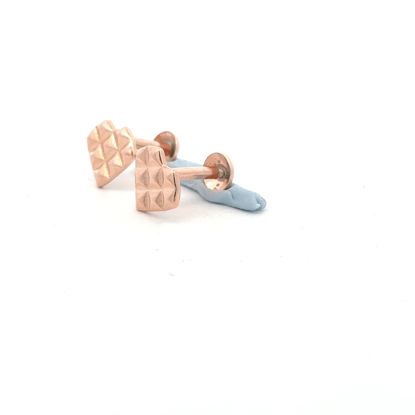 Heart Rosegold Earring