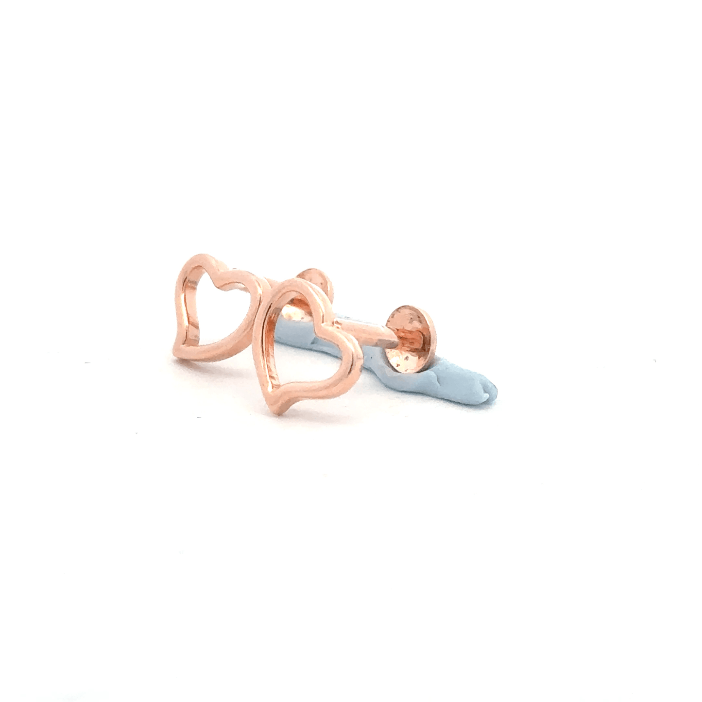 Heart Rosegold Earring