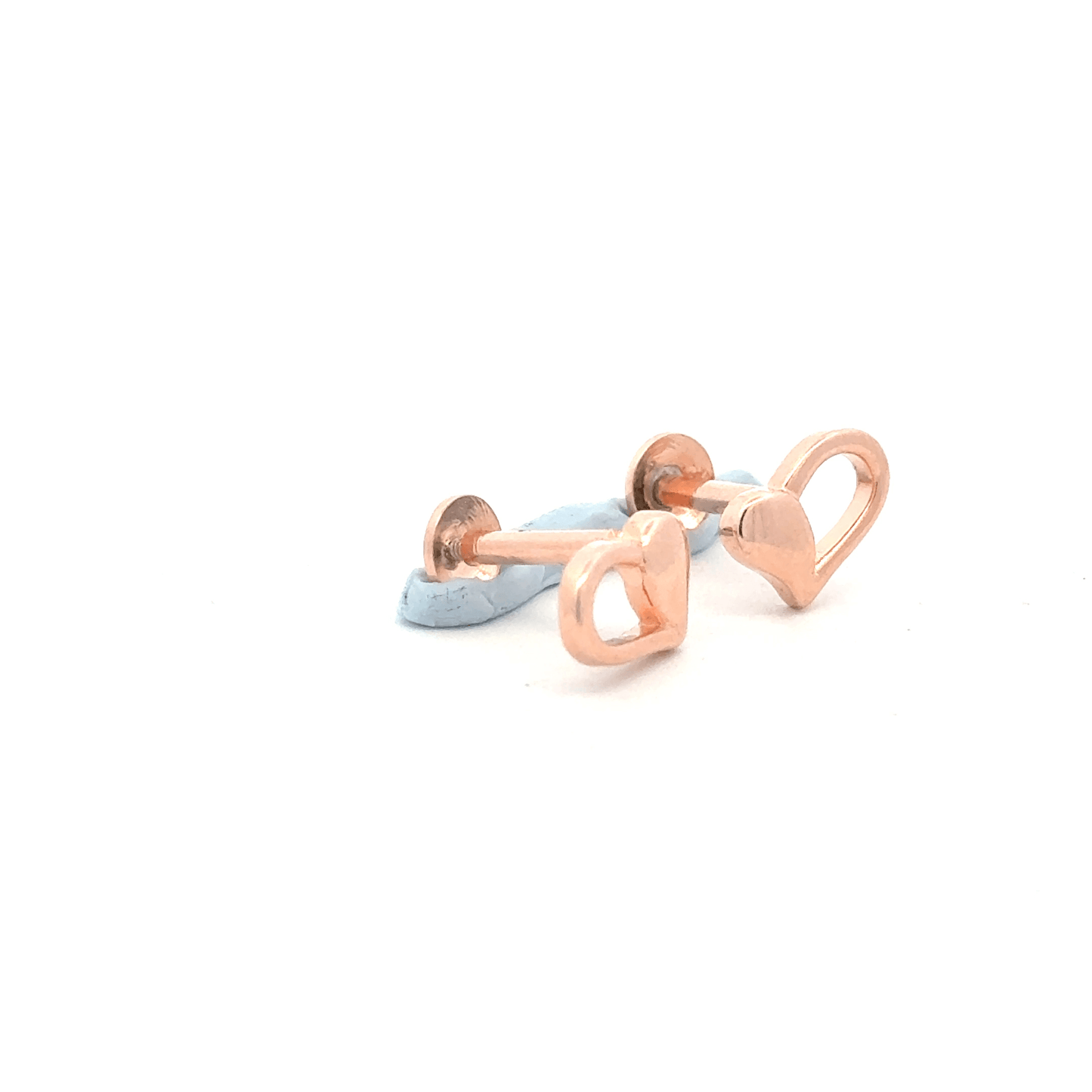 Heart Rosegold Earring