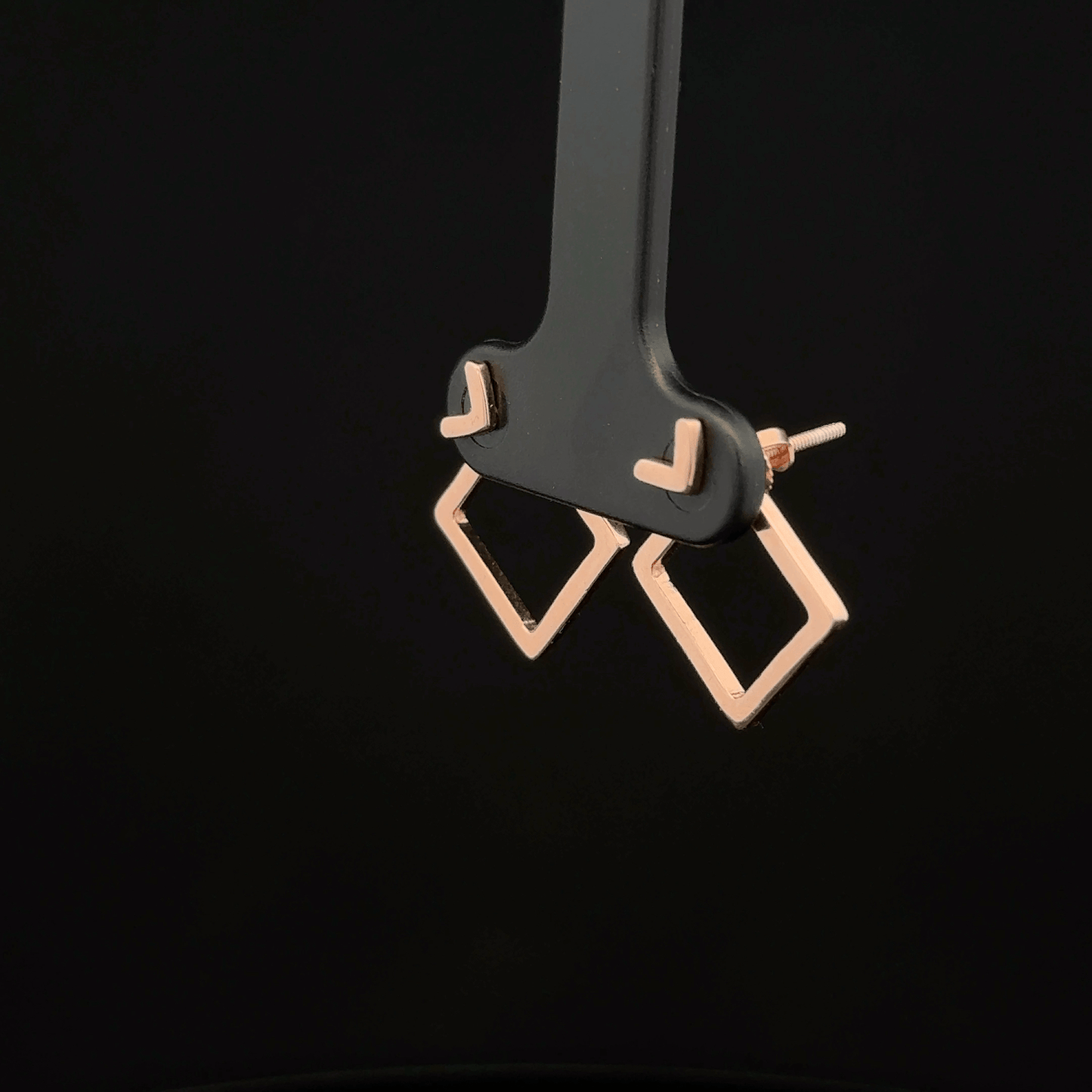 Double way Square Earrings