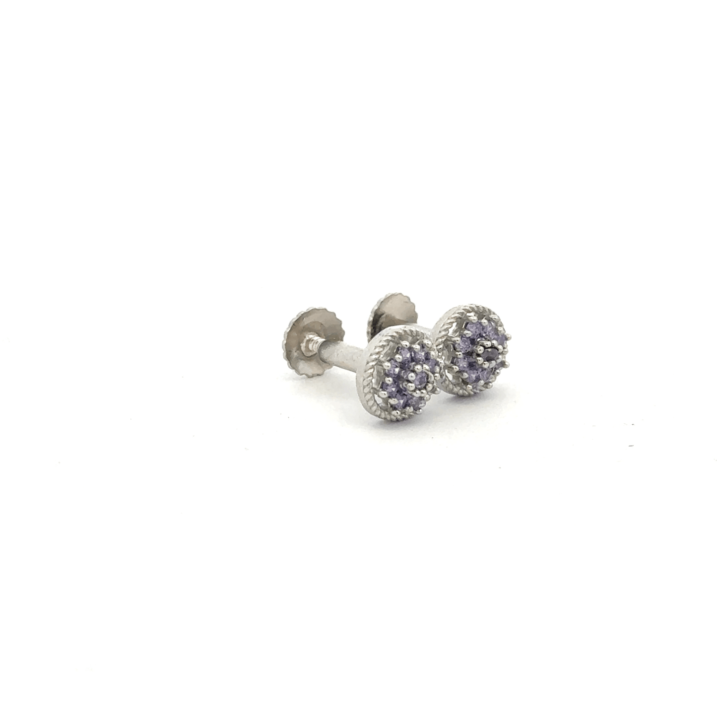Violet Multistone Earring