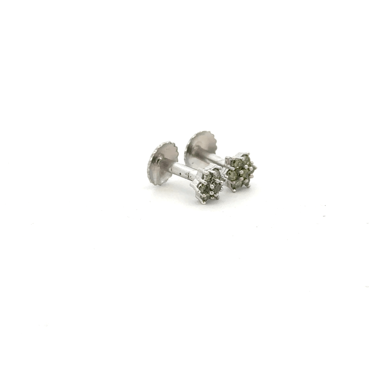 Green Multistone Earring