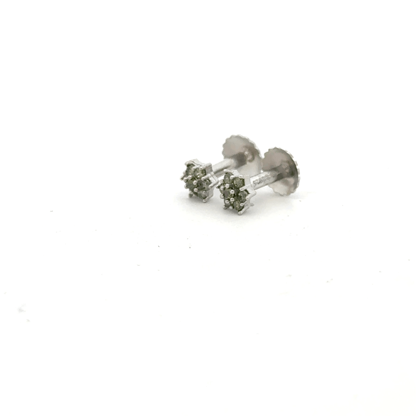 Green Multistone Earring