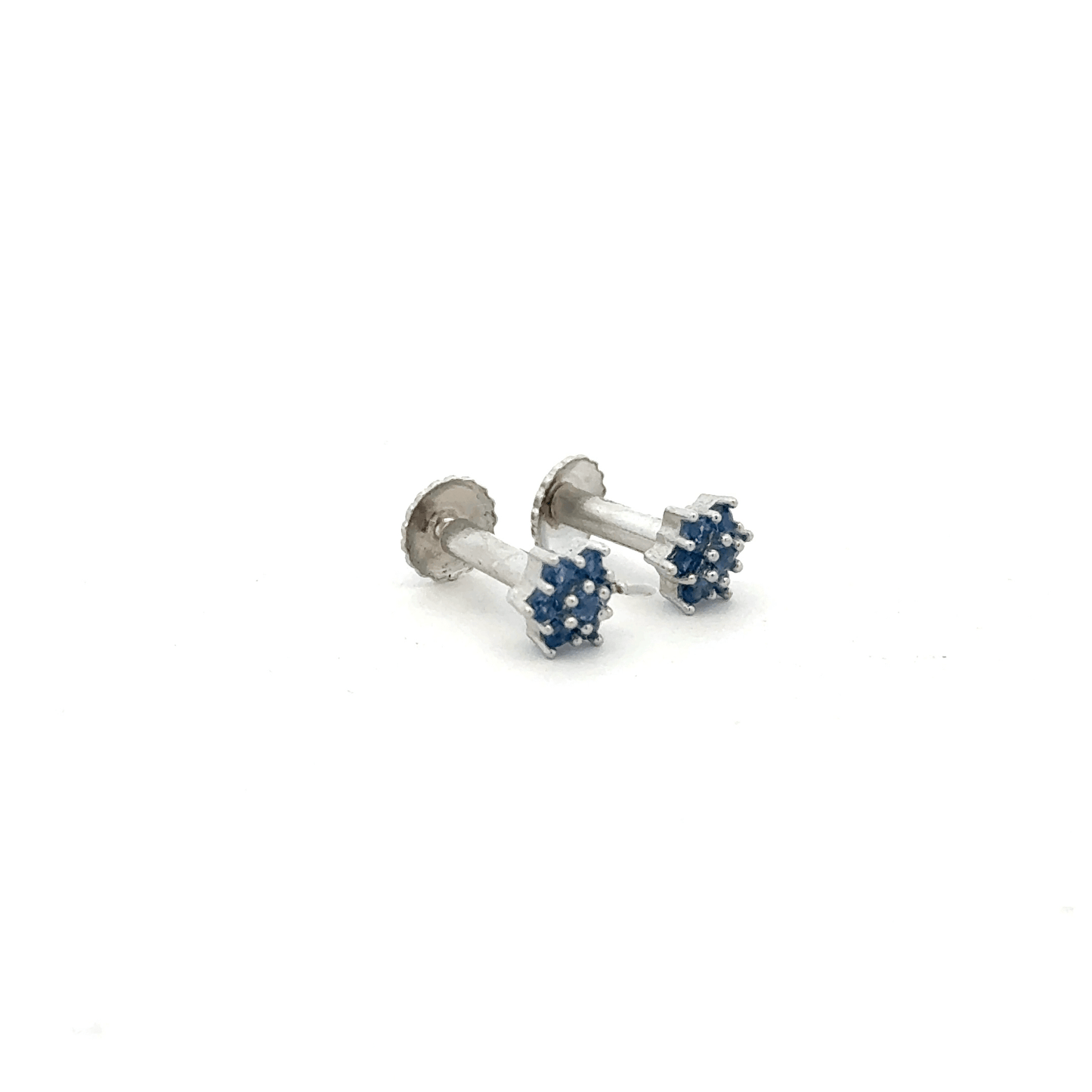 Blue Multistone Earring