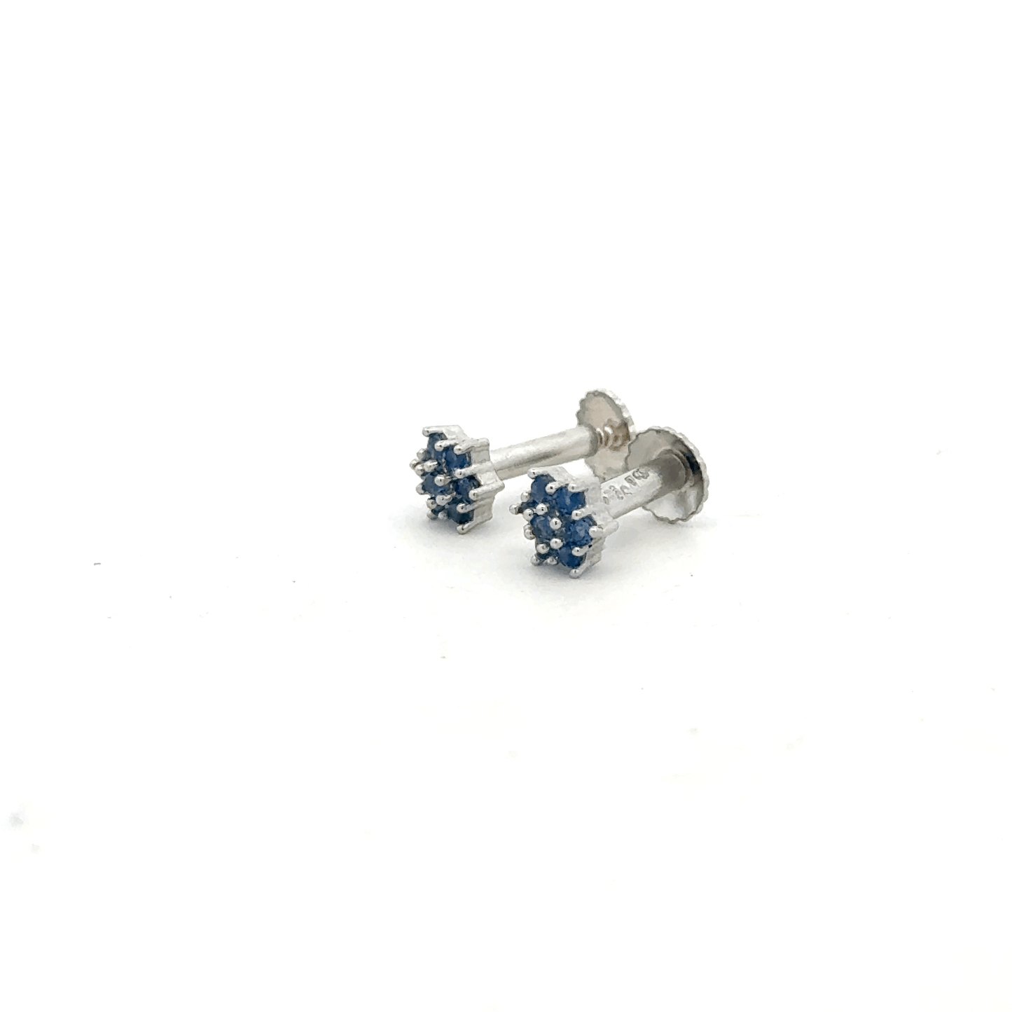 Blue Multistone Earring