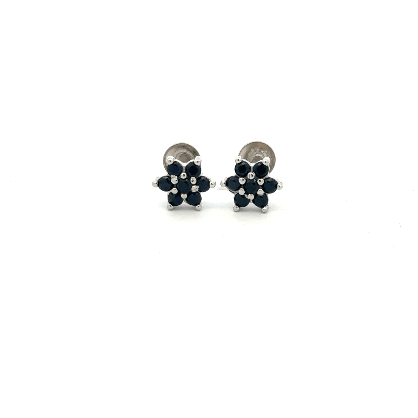 Satdani Black Stone Earrings