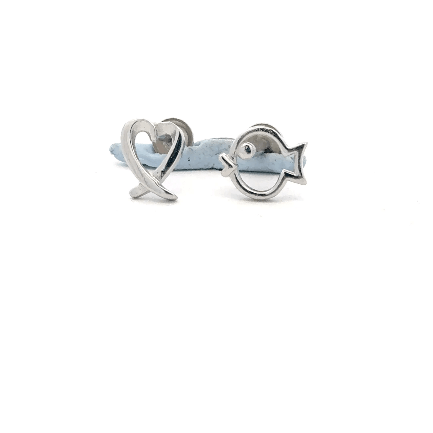 Heart and Fish Earring