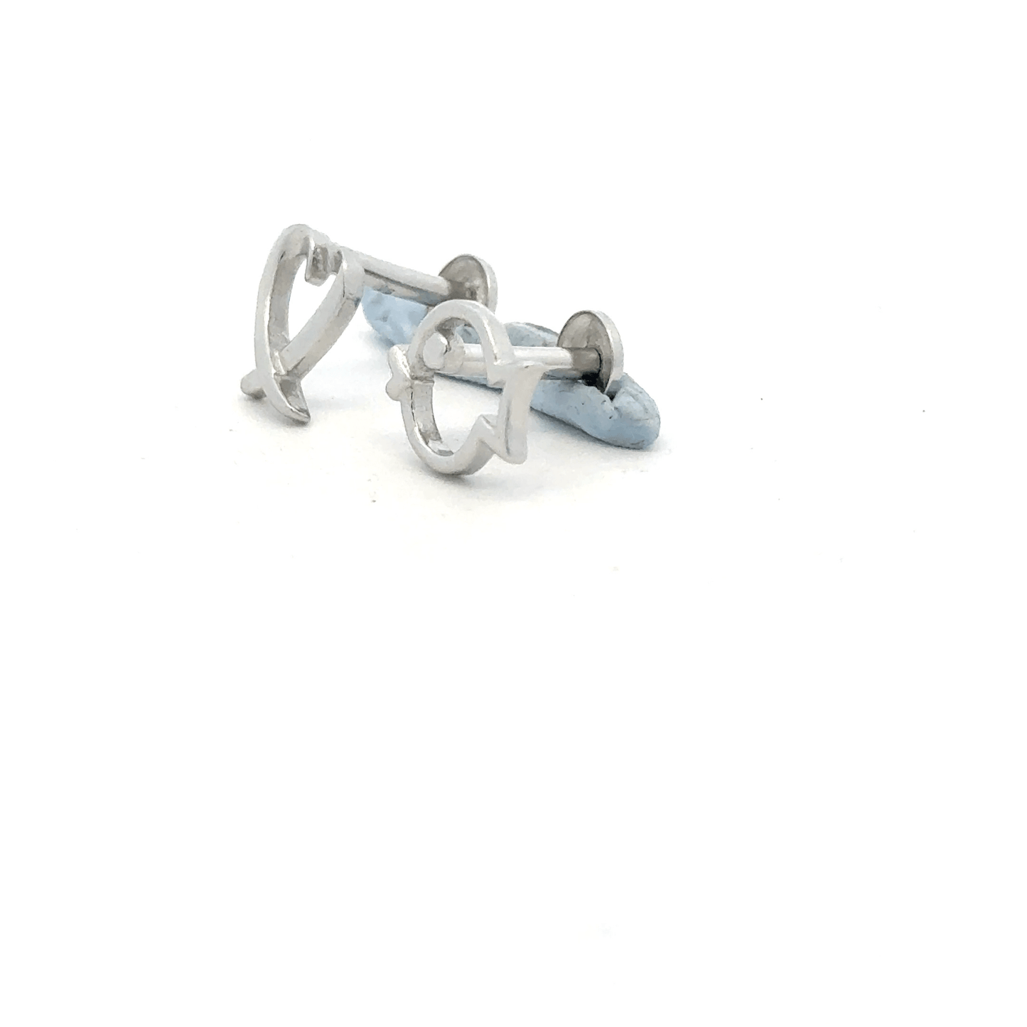 Heart and Fish Earring