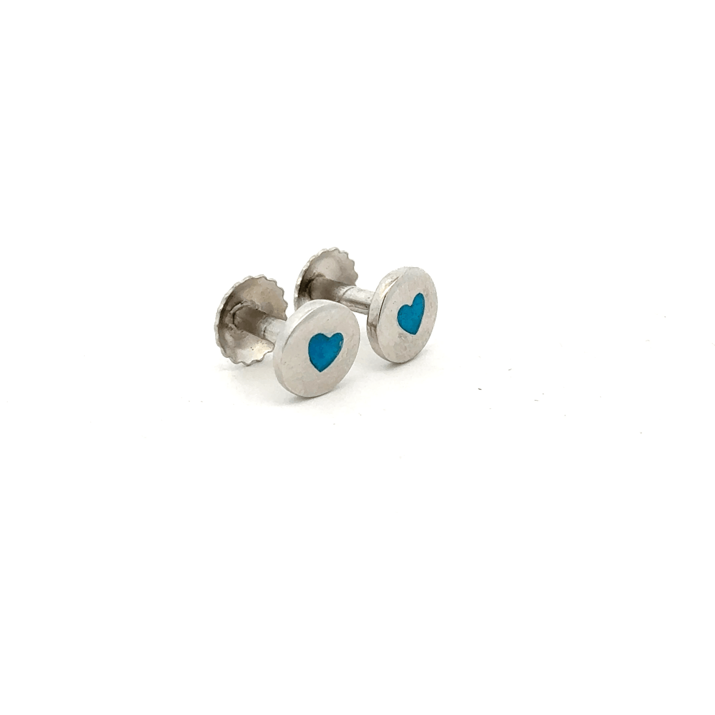 Circle Heart Earring
