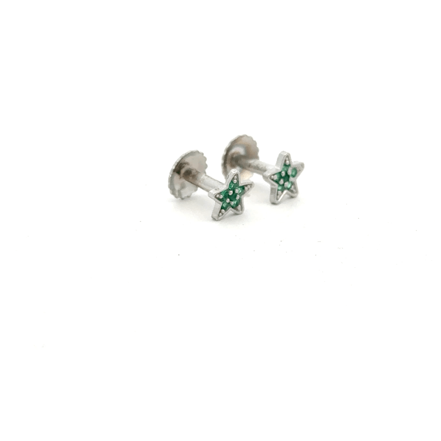 Star Green Earring